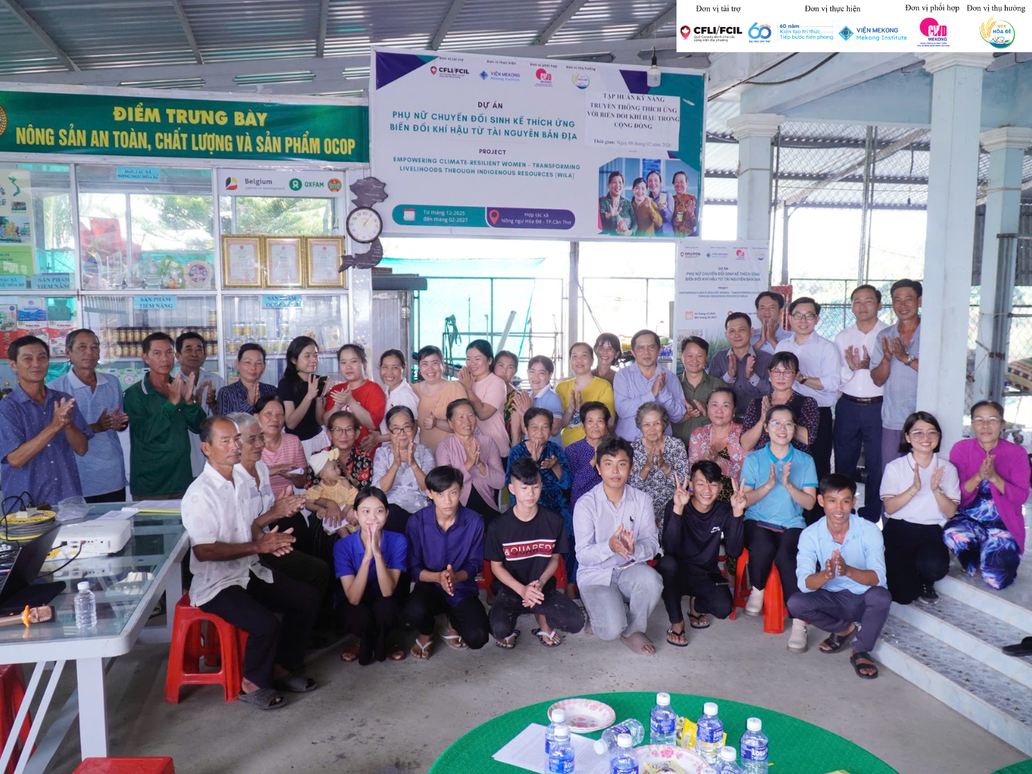 Training “Community-based climate change adaptation communication skills”