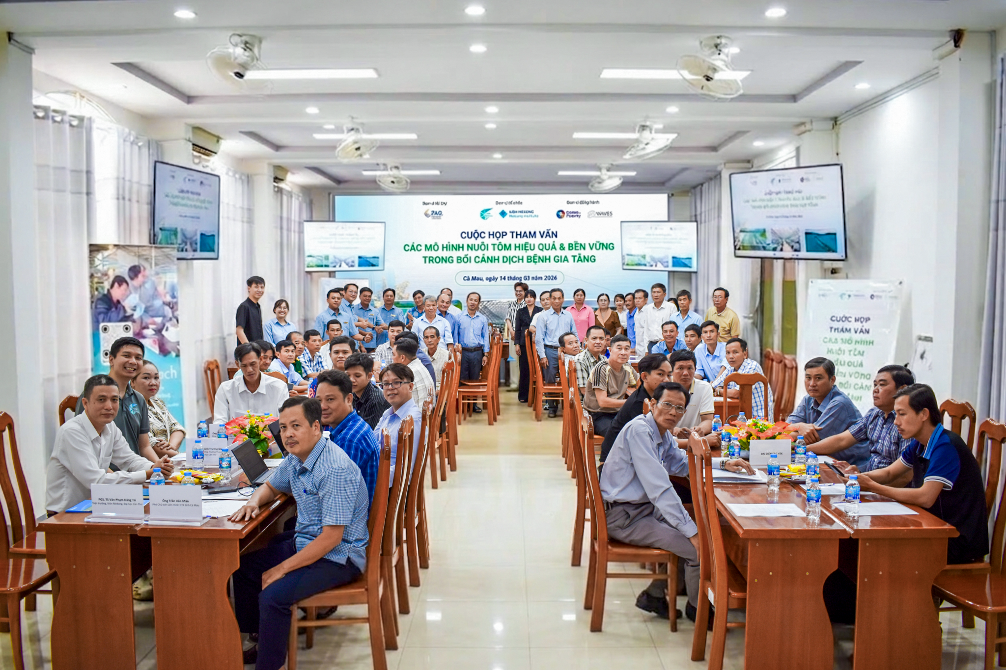 Consultation Workshop “Effective and Sustainable Shrimp Farming Models in the Context of Increasing Disease Outbreaks in the Mekong Delta”