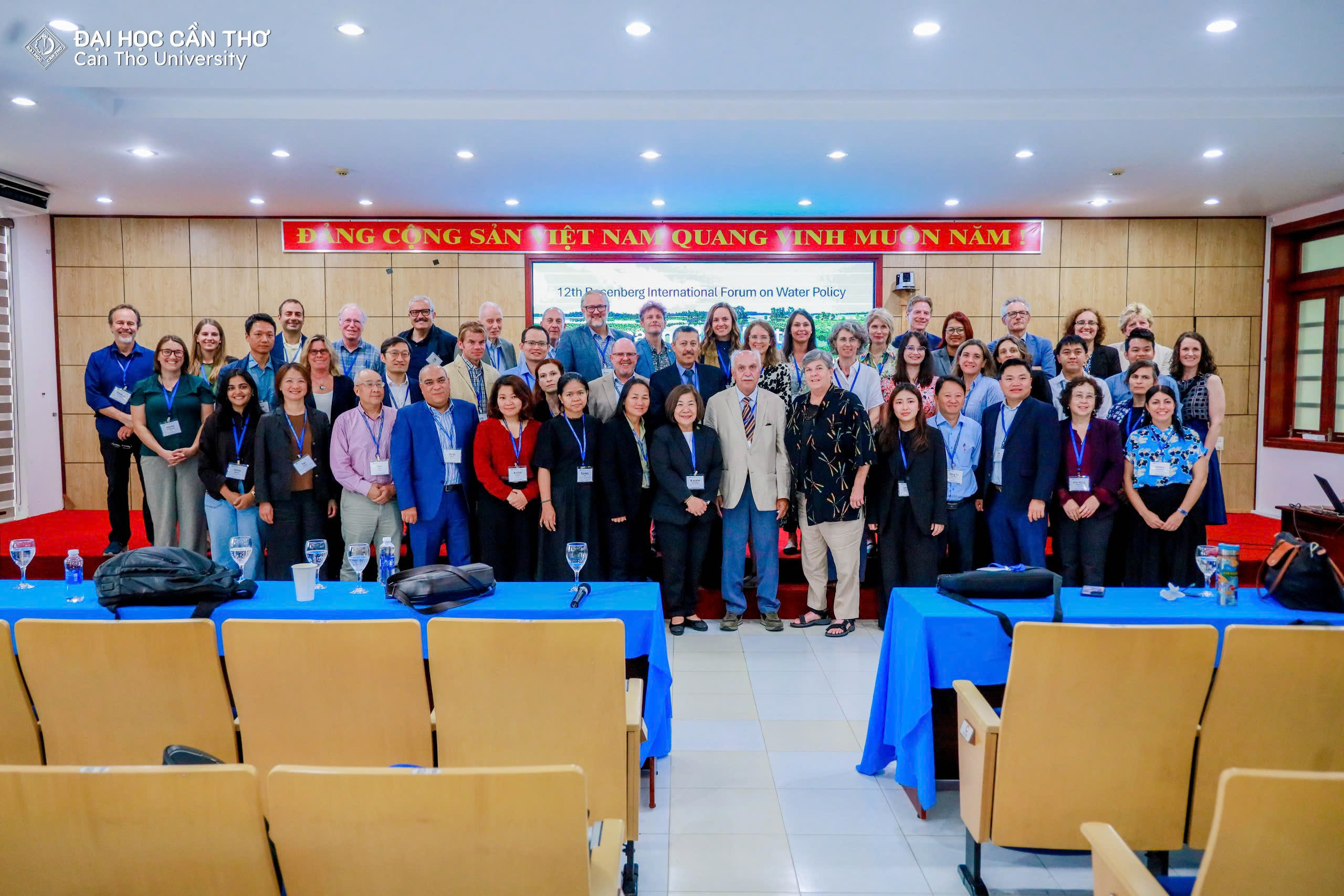 Diễn đàn quốc tế Rosenberg lần thứ 12 về “Chính sách tài nguyên nước, quản lý các đồng bằng châu thổ: Góc nhìn toàn cầu và địa phương”
