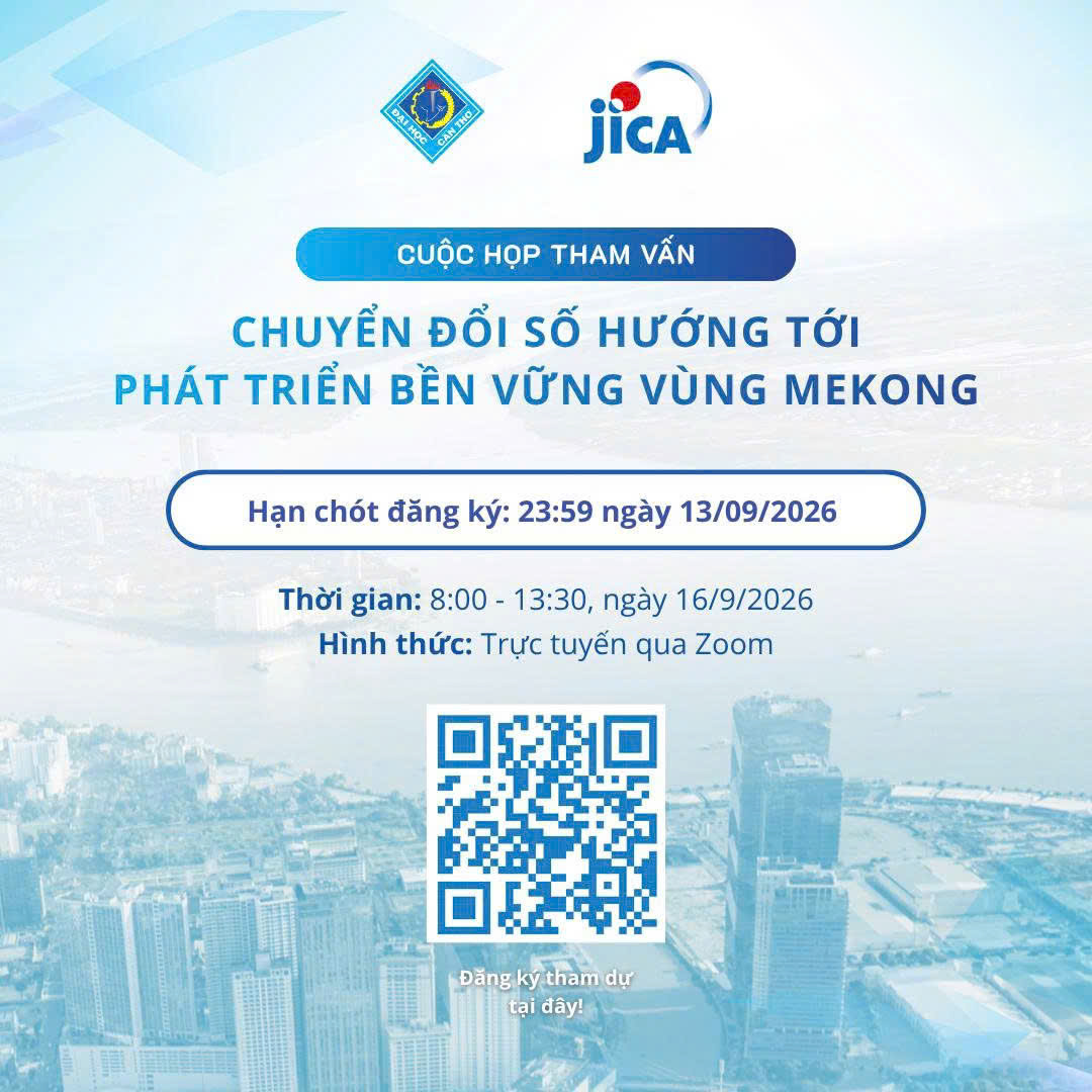 [THÔNG BÁO] Mời tham dự trực tuyến cuộc họp 