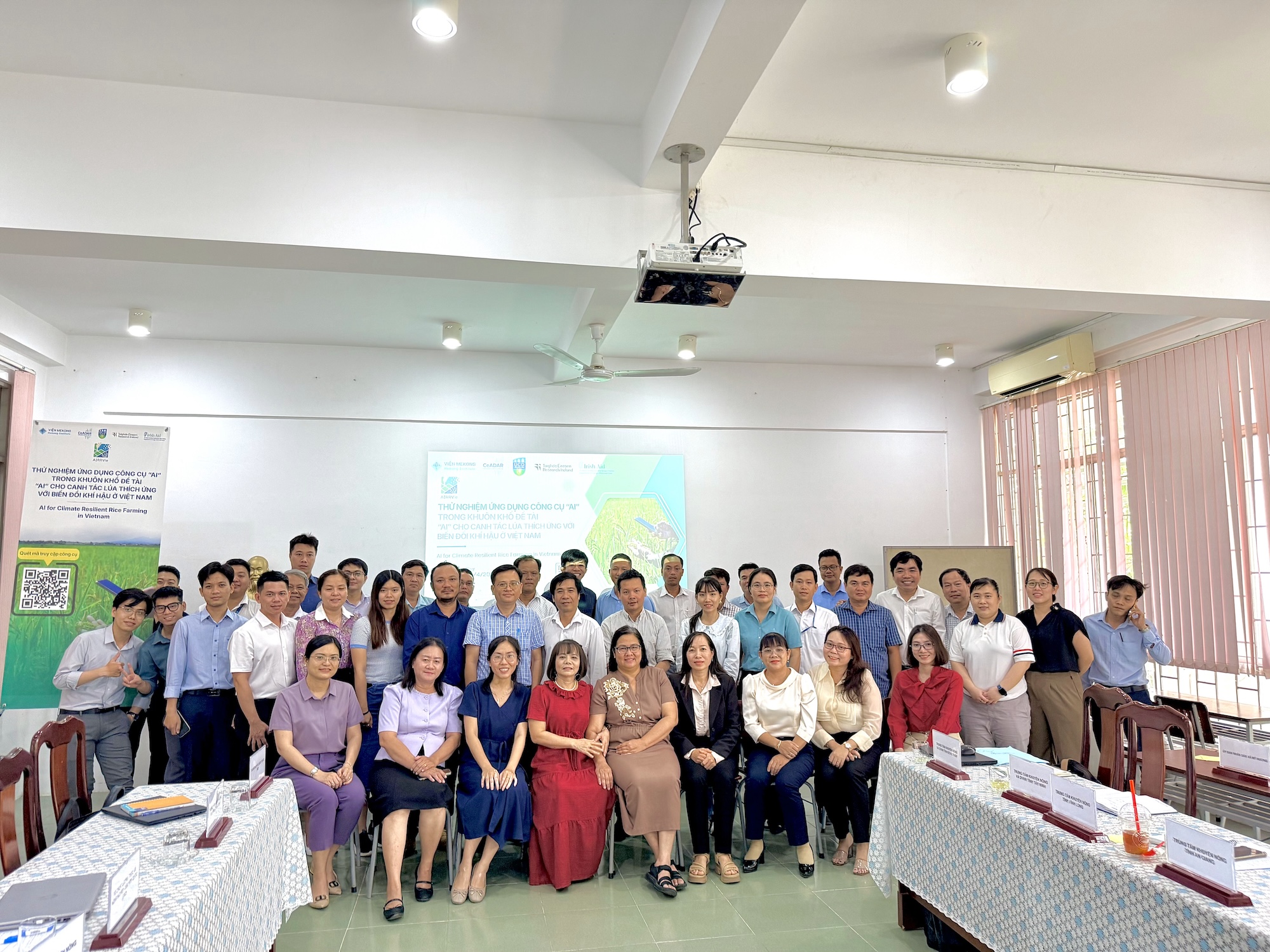 Bản tin khoa học – Tổ chức cuộc họp tham vấn đề tài “AI trong canh tác lúa bền vững tại Đồng bằng sông Cửu Long”