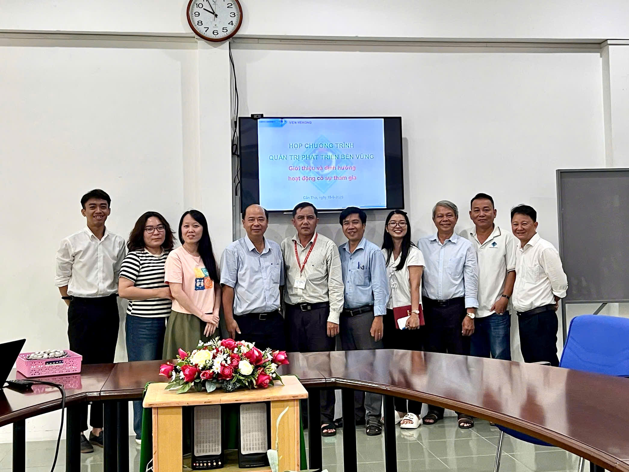 Định hướng Chương trình Quản trị Phát triển Bền vững thuộc Viện Mekong