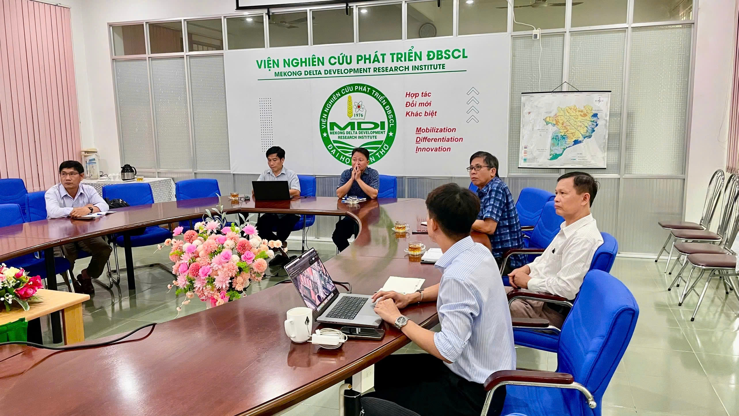 Phát triển định hướng quy hoạch tổng thể không gian Viện Mekong hướng đến chuyển đổi xanh và bền vững