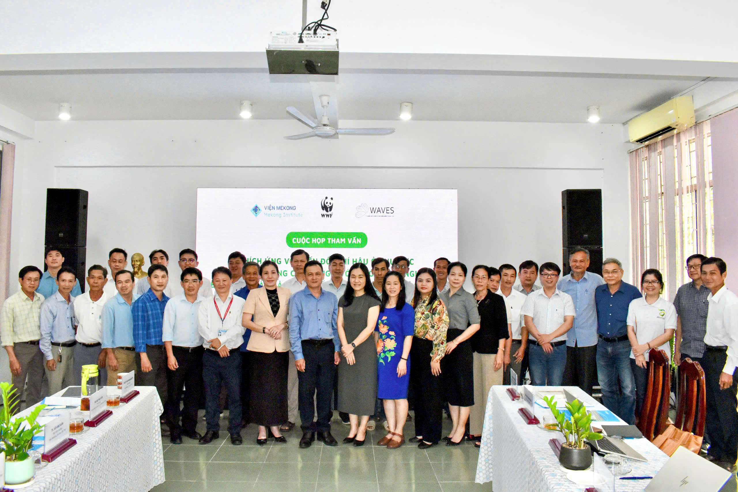 Cuộc họp tham vấn “Thích ứng với biến đổi khí hậu ở khu vực Đồng bằng sông Cửu Long hướng tới nông nghiệp bền vững và khả năng chống chịu tổng hợp của vùng”